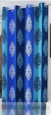 Premium Room Darkening Suede Velvet Fabric Curtains – 2 Pcs -A14