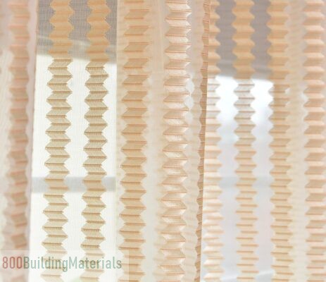 HFI Tissue Transparent Net Sheer Curtain- HF703TissueFlipFlopBeige9F