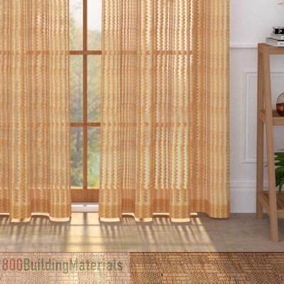 Story@Home Semi Transparent Voile Grommet Curtains- ‎LSH_2-1406