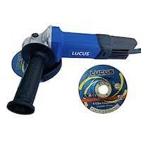 Lucus Angle Grinder 4-1/2-Inch With 3 Metal Grinding Disk 750W- ST-3PND-YNWN