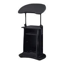 Naor Mobile Workstation Adjustable Height with Rolling Wheel – Black Willow – ALS_367850