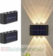 Next Life LED Solar Outdoor Wall Lights – DP-4K88-DEIA