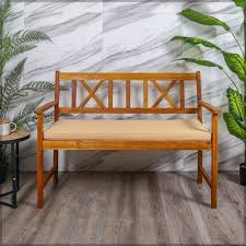 Yatai Acacia Wood Garden Lounge Seating Sofa With Cushions – YRS288653