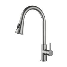 Fashion Home Kitchen Faucet W- Pull Down Sprayer- DPW000256006