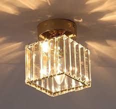 Latus Gold Modern Crystal Ceiling Light Lamp- ML-TDLY-LY2I