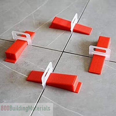Tile Levelling System Spacers Clips- White – 200 Pcs- ZHT314634