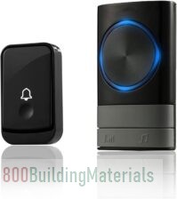 TDOO Wireless Doorbell, Waterproof Door Bell Chime Kit Alarm