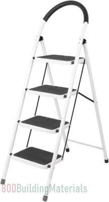 Power Industrial Home Ladder Folding Domestic Stepladder Safety Multi-function Household Steps (4 Steps)