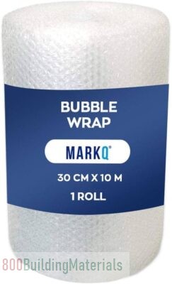 MARKQ Bubble Wrap Roll, 30 cm x 10 m Air Bubble Cushioning Wrap