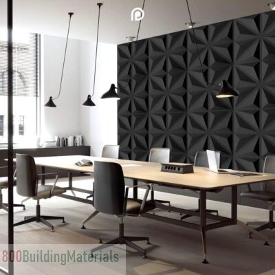 PROSFIA Sandwich 3D PVC Wall Panels- Wall Tiles- ‎PR-NS-84