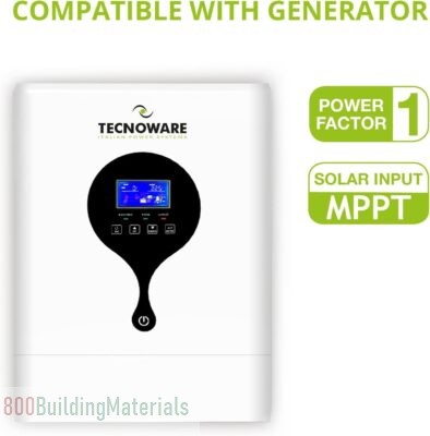 Tecnoware Power Systems ATA Solar Inverter 5500W – 48V Battery FINVATA5502