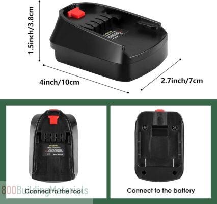 TPDL BOSB – 18C Battery Adapter for Bosch GBA 18V Battery -BTOC-001