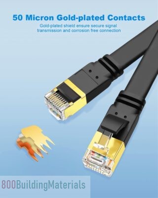 Yauhody Ethernet Network Cable FLBCAT802ft-IN