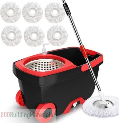 Spnor Spin Mop & Bucket Floor Cleaning System