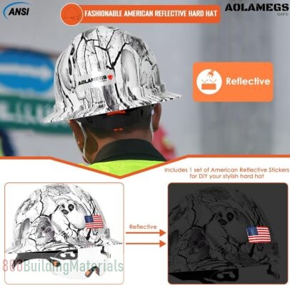 Aolamegs Safe Construccion Vented Hard Hat