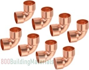 MECCANIXITY Elbow Copper Pipe Fitting Brazing Connection mea211218ee0653