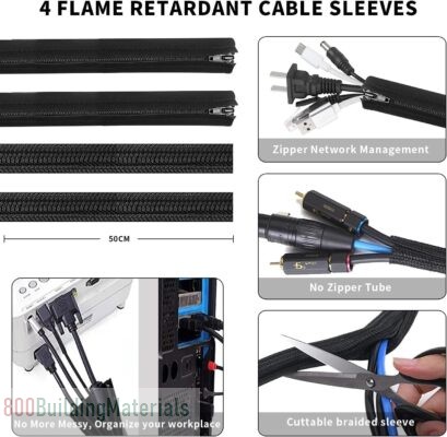 Tiokkss Cable management kit – 271 PCS