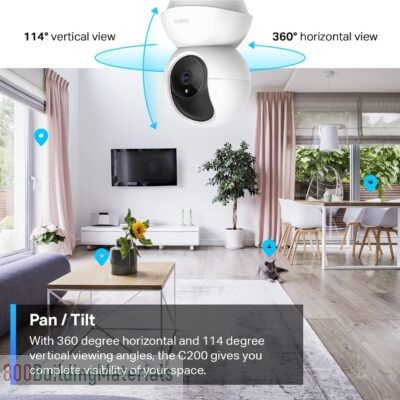 TP-Link Tapo Pan/Tilt Security Camera for Baby Monitor