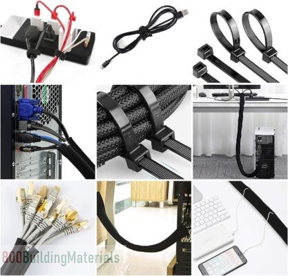 Coralblue Cable Management Kit, Cable Organizer-274 pcs