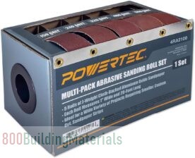 POWERTEC Abrasive Sanding Rolls 4RA2100
