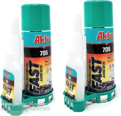 Akfix – 2 Pack Universal Fast Adhesive 200 ml