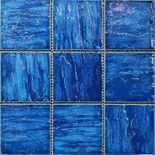 MOSCYCLE Dark Blue- Ceramic Swimming Pool Mosaic 1.62Sqm – 690166