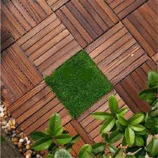 Lingwei Wooden Style Flooring Tiles- 31x31x3 cm- LWLGWFTND-01