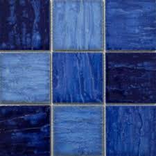 MOSCYCLE Ceramic Swimming Pool Mosaic 1.62Sqm – Blue – 690103