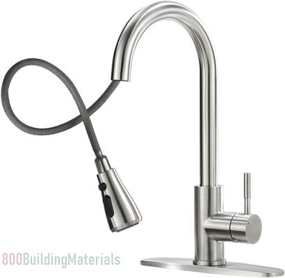 Fah Home Extendable Kitchen Faucet Stainless Steel Kitchen Tap for Kitchen Fah-0103