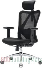 SIHOO Office Desk Chair Adjustable Headrest and Lumbar Support M18-M148