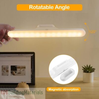 Sky-Touch Under Cabinet Light Rechargeable Battery Led Lights Bar With 3 Color Modes