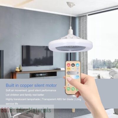 Jiawu Ceiling Fan with Light and Remote Control, 9.8 Inch Quiet Small Ceiling Fan Bulb Jiawugaymuvr1q2