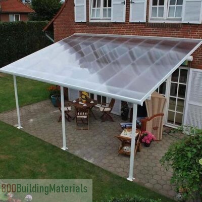 NIANXINN Polycarbonate Panel Roofing Clear Acrylic Plastic Sheet