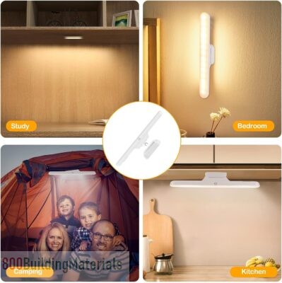 Sky-Touch Under Cabinet Light Rechargeable Battery Led Lights Bar With 3 Color Modes