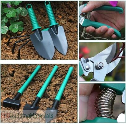 Eacam Stainless Steel Garden Tool Kit with Organizer Case TKN4333234831890ZE