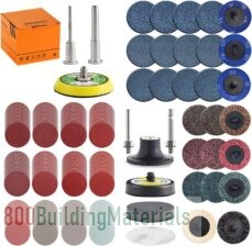 Tshya 2inch Sanding Discs Pad Variety Kit for Drill Grinder Rotary Tools VPS27001