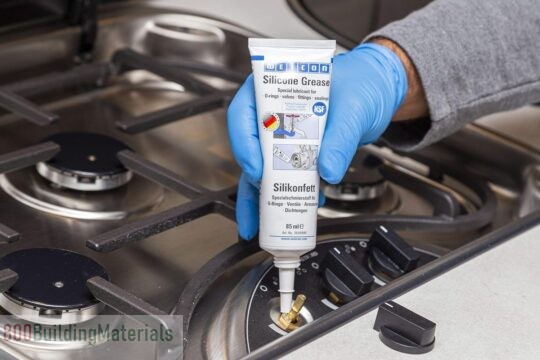 WEICON Silicone Grease | 450 g | lubricant for valves 26350045