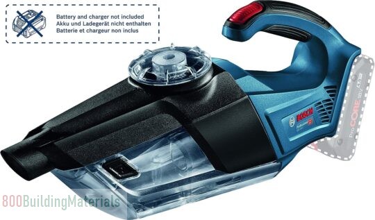Bosch Professional Gas 18 V-1 Dust Extraction Vacuum – Blue, Standard – 06019C6200