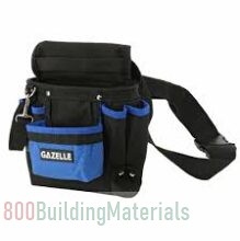 Gazelle Pocket 600D Polyester Toolbag with Belt, Size: 9.5×11 inch G8201 7