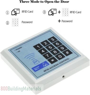 Rubik RFID Access Control System Device with card RBACD