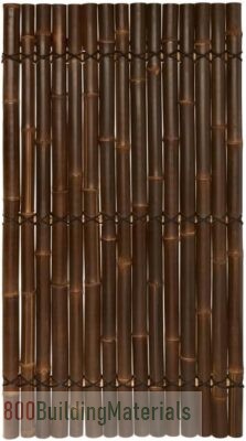Egardenkar Half Split Bamboo Panel Premium Fence BFP