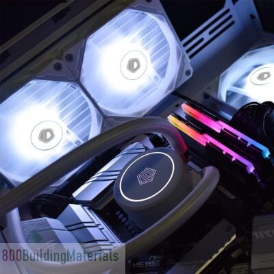 ID-COOLING Water Cooler AIO Cooler FROSTFLOW X 240 SNOW