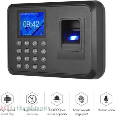 Eacam Attendance Biometric Fingerprint Machine DRD9322709888146UR