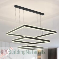 YATAI Black Acrylic Hanging Pendant LED Lighting 18125