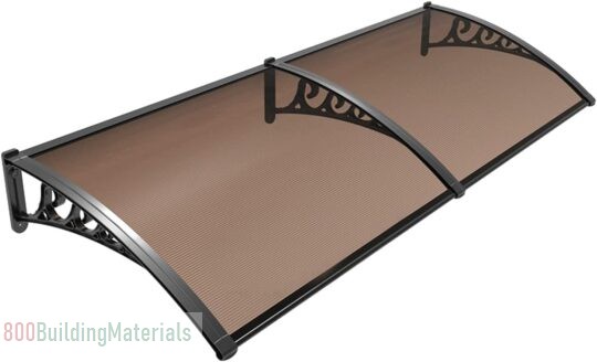 KDDEON Canopy Awning Hollow Polycarbonate Sheet