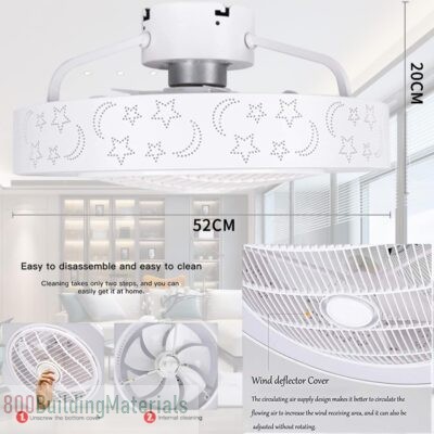 Masroo Ceiling Fan with Lights