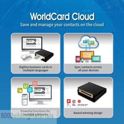 PenPower Cloud Business Card Scanner PPWorldCard