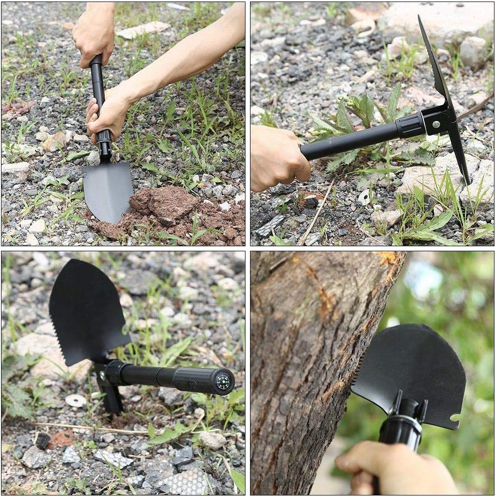 Military Folding Shovel Multipurpose Tool For Outdoor -25 x 10 x 10 Cm