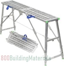 ZJDYDY Folding Scaffold Ladder Stool Adjustable Height