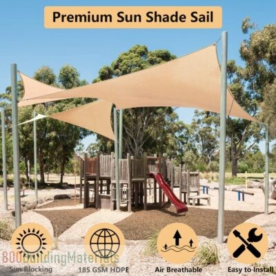 Gluckluz Sail Canopy Sun Shade shelter